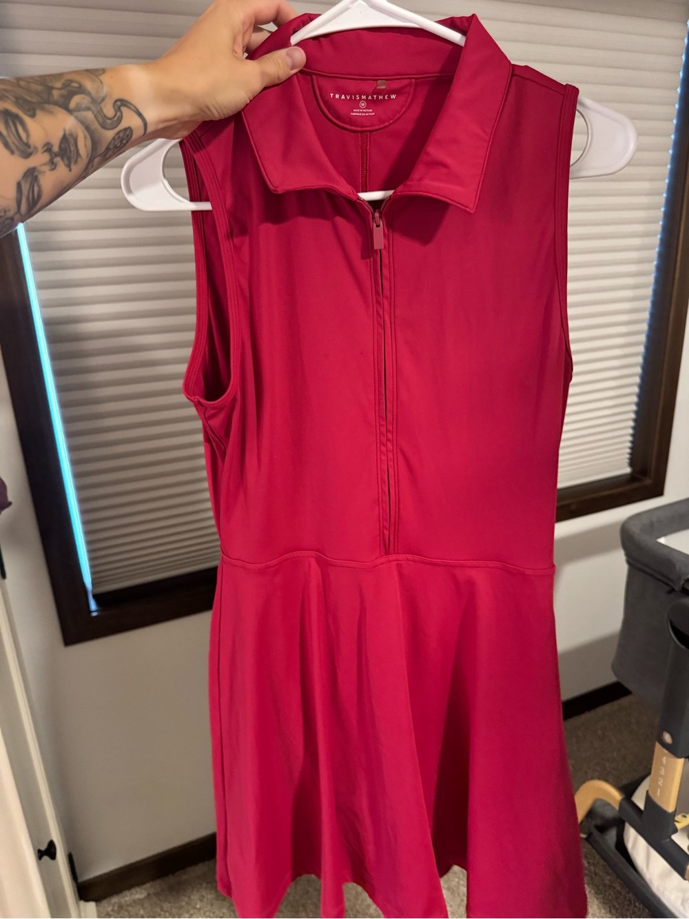 Travis Mathew Moveknit sleeveless golf dress